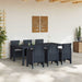 Set de dining din grădină 7 pcs Antracit 200 x 100 x 73 cm - WALTI WALTI
