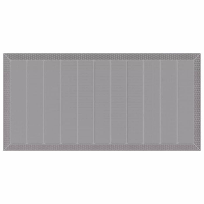 Set de Masă pentru Grădină 7 pcs Gri deschis 200 x 100 x 73 cm - WALTI WALTI