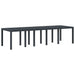 Set de masă de grădină cu perne cu pernă cu pernă 11 pcs Antracit - WALTI WALTI