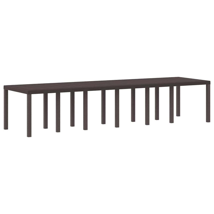Set dining grădină 13 pcs Maro Mari Poliratan - WALTI WALTI