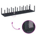 Set mese grădină 15 pcs Antracit mare Plastic - WALTI WALTI