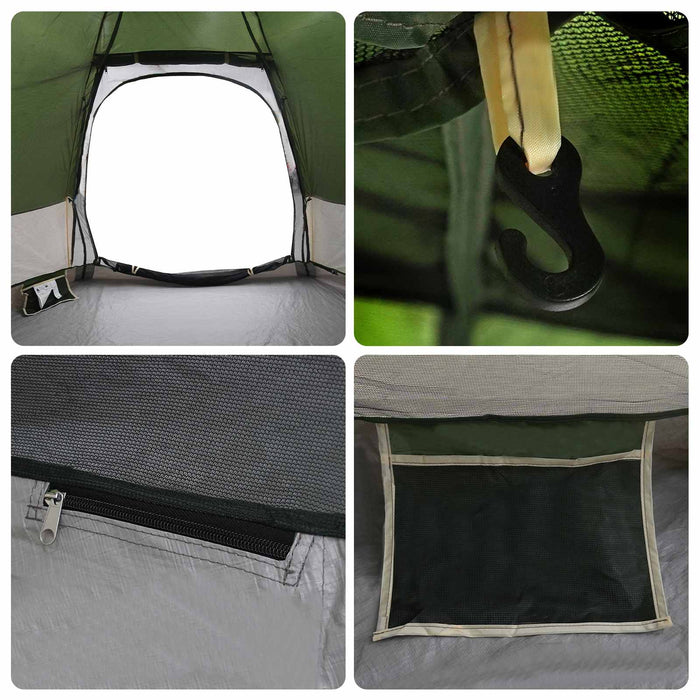 Cort Instant cu depozitare Verde 280 x 280 x 160 cm Oțel - WALTI WALTI