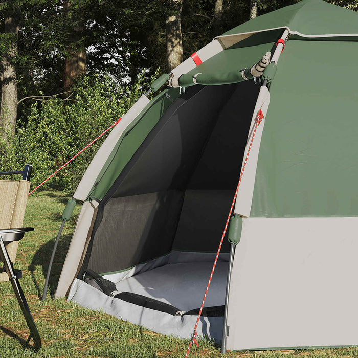 Cort Instant cu depozitare Verde 280 x 280 x 160 cm Oțel - WALTI WALTI
