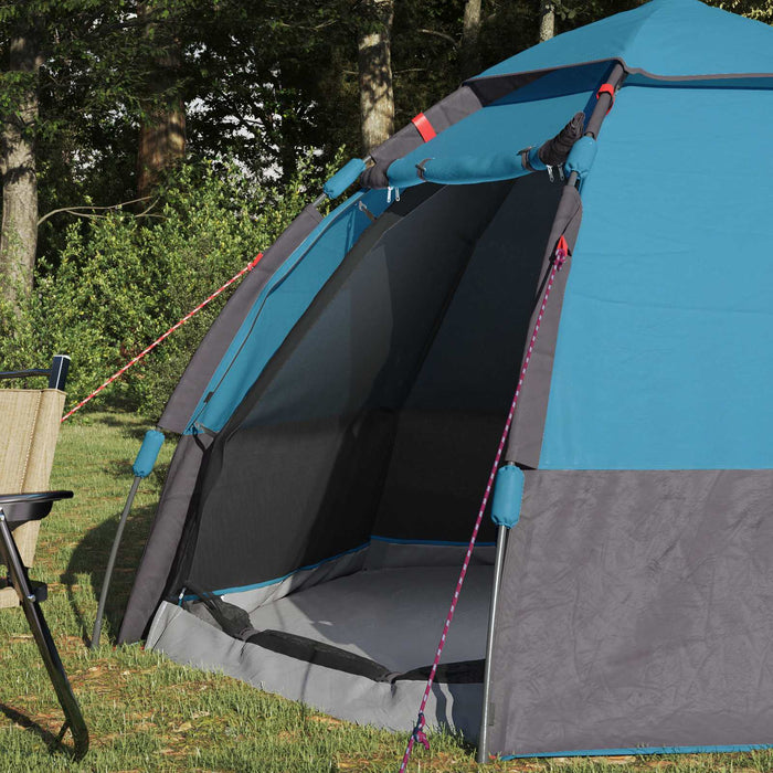 Cort Instant cu depozitare albastru 280 x 280 x 160 cm Oțel - WALTI WALTI