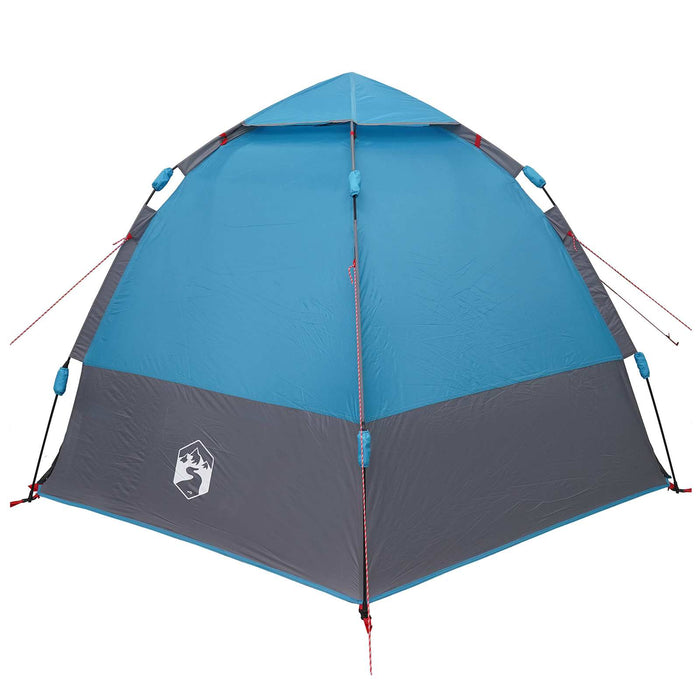 Cort Instant cu depozitare albastru 280 x 280 x 160 cm Oțel - WALTI WALTI