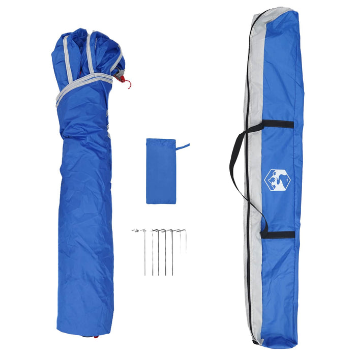 Cort Instant Albastru Azur 260 x 260 x 185 cm Oțel - WALTI WALTI