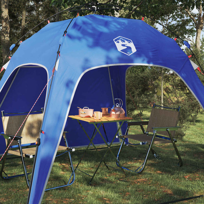 Cort Instant Albastru Azur 260 x 260 x 185 cm Oțel - WALTI WALTI