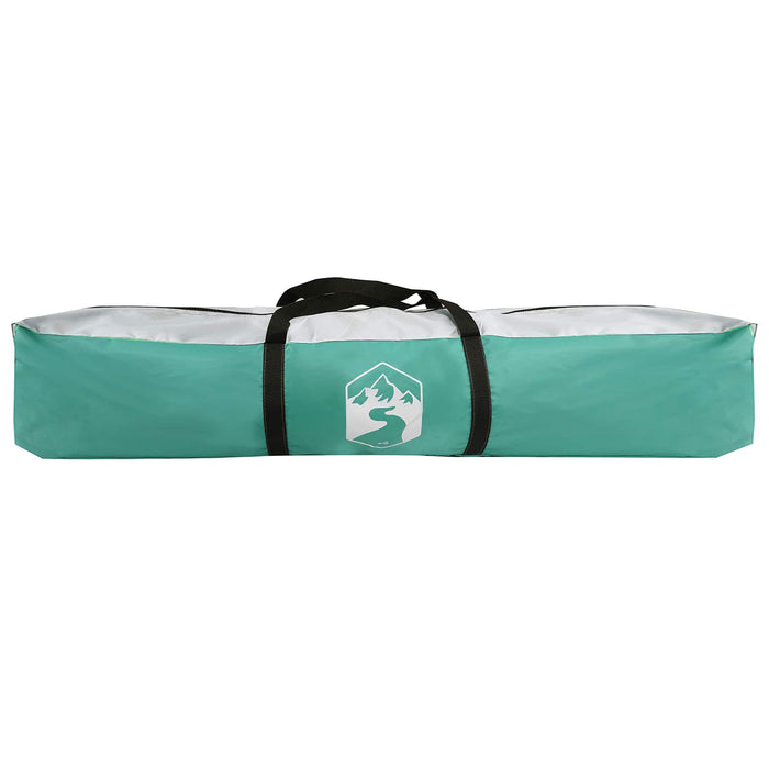 Cort Instant cu depozitare Verde Mării 260 x 260 x 185 cm Oțel - WALTI WALTI