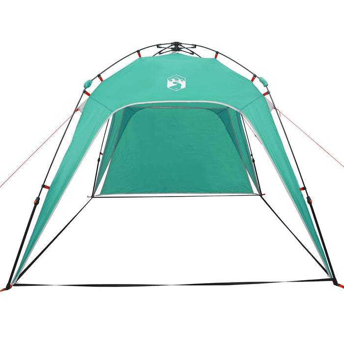 Cort Instant cu depozitare Verde Mării 260 x 260 x 185 cm Oțel - WALTI WALTI