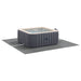 Folie pentru Bază de Piscină Gri deschis 274 x 274 x 0,1 cm - WALTI WALTI