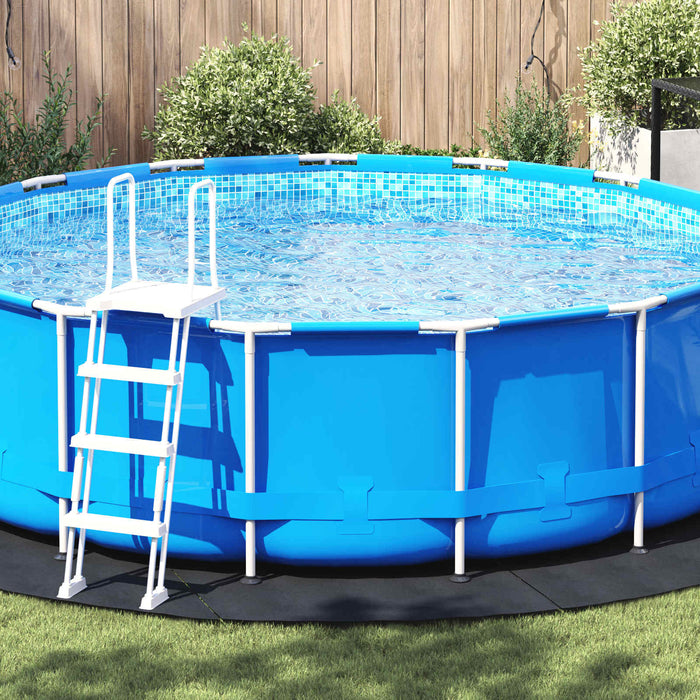 Folie pentru Bază de Piscină Negru Ø 428 cm Țesătură Nețesută - WALTI WALTI