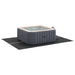 Folie pentru Bază de Piscină Ajustabil Negru 300 x 220 x 0,1 cm - WALTI WALTI