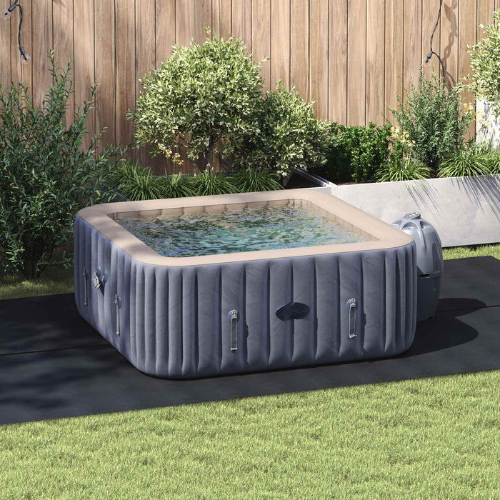 Folie pentru Bază de Piscină Ajustabil Negru 420 x 220 x 0,1 cm - WALTI WALTI