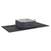 Folie pentru Bază de Piscină Ajustabil Negru 420 x 220 x 0,1 cm - WALTI WALTI