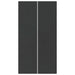 Folie pentru Bază de Piscină Ajustabil Negru 420 x 220 x 0,1 cm - WALTI WALTI