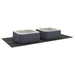 Folie pentru Bază de Piscină Ajustabil Negru 500 x 250 x 0,1 cm - WALTI WALTI