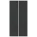 Folie pentru Bază de Piscină Ajustabil Negru 500 x 250 x 0,1 cm - WALTI WALTI