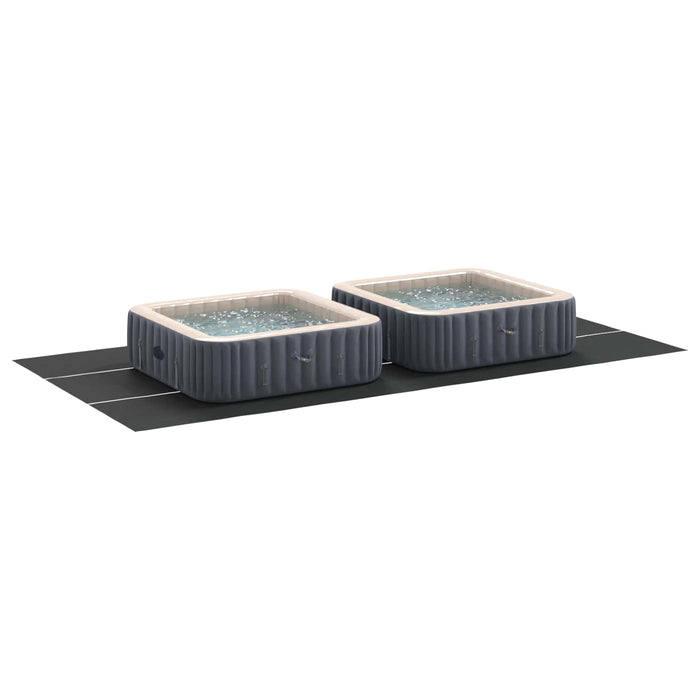 Folie pentru Bază de Piscină Ajustabil Negru 750 x 372 x 0,1 cm - WALTI WALTI