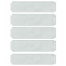 Borduri pentru gazon 5 pcs Argintiu 100 x 25 x 0,07 cm - WALTI WALTI