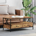 Masă de cafea Lemn vechi 100 x 51 x 45 cm Lemn compozit - WALTI WALTI