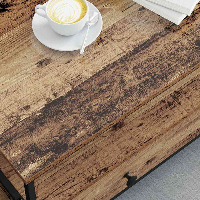 Masă de cafea Lemn vechi 100 x 51 x 45 cm Lemn compozit - WALTI WALTI