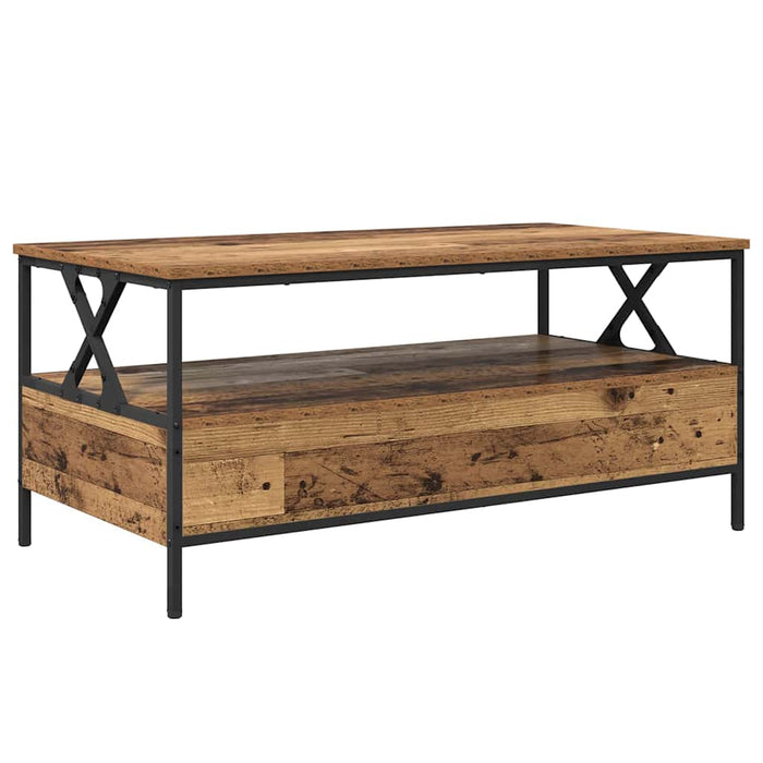 Masă de cafea Lemn vechi 100 x 51 x 45 cm Lemn compozit - WALTI WALTI