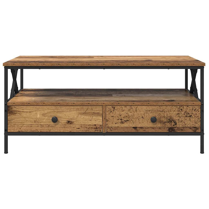 Masă de cafea Lemn vechi 100 x 51 x 45 cm Lemn compozit - WALTI WALTI