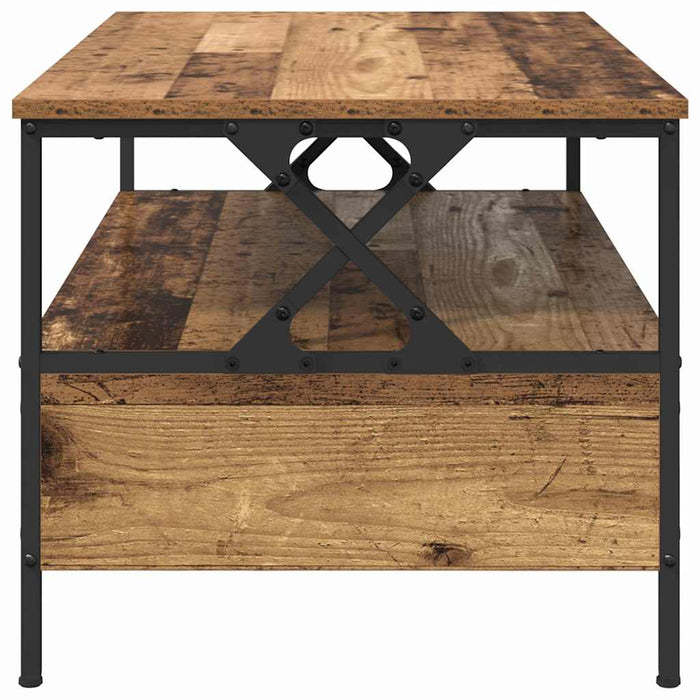 Masă de cafea Lemn vechi 100 x 51 x 45 cm Lemn compozit - WALTI WALTI