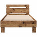 Cadru de pat Lemn vechi 203 x 95 x 70 cm Lemn compozit - WALTI WALTI