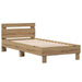 Cadru de pat Stejar Artizanal 203 x 95 x 70 cm Lemn compozit - WALTI WALTI
