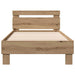 Cadru de pat Stejar Artizanal 193 x 95 x 88 cm Lemn compozit - WALTI WALTI