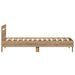 Cadru de pat Stejar Artizanal 193 x 95 x 88 cm Lemn compozit - WALTI WALTI