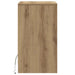 Noptieră LED stejar artizanal 38 x 34 x 61 cm Lemn compozit - WALTI WALTI