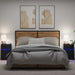 Noptieră LED 2 pcs Stejar negru 38 x 34 x 61 cm Lemn compozit - WALTI WALTI
