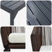 Set dining grădină Manual 7 pcs Maro Medie - WALTI WALTI