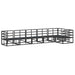 Set de canapele pentru grădină 6 pcs Negru 70 x 70 x 32 cm - WALTI WALTI