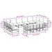 Set de canapele pentru grădină 13 pcs Negru 423 x 211.5 x 71 cm - WALTI WALTI