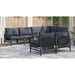 Set de canapele pentru grădină 7 pcs Antracit 320 x 160 x 71 cm - WALTI WALTI