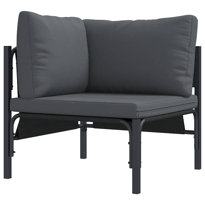 Set de canapele pentru grădină 8 pcs Antracit Oțel - WALTI WALTI