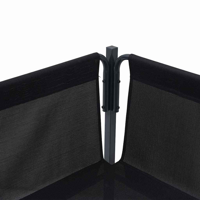 Set de canapele pentru grădină 10 pcs Antracit Oțel - WALTI WALTI