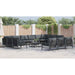 Set de canapele pentru grădină 13 pcs Antracit Oțel - WALTI WALTI