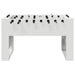 Mază de Fotbal 2 pcs Alb 146,5 x 74 x 85 cm Lemn compozit - WALTI WALTI