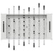 Mază de Fotbal 2 pcs Alb 146,5 x 74 x 85 cm Lemn compozit - WALTI WALTI