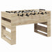 Mază de Fotbal 2 pcs Stejar Sonoma 146,5 x 74 x 85 cm - WALTI WALTI