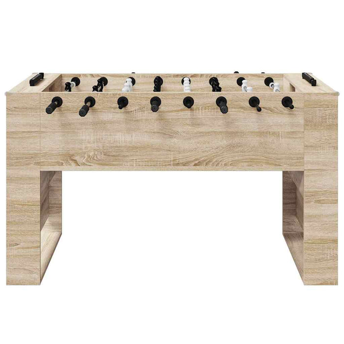 Mază de Fotbal 2 pcs Stejar Sonoma 146,5 x 74 x 85 cm - WALTI WALTI