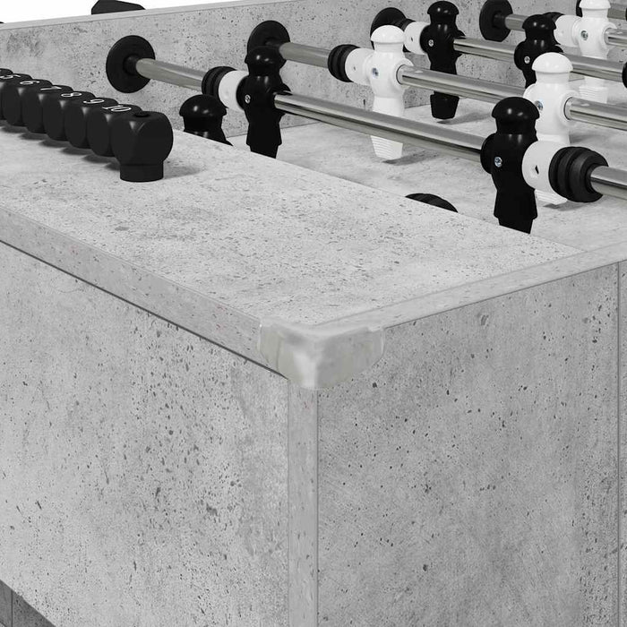 Mază de Fotbal 2 pcs Gri din beton 146,5 x 74 x 85 cm - WALTI WALTI