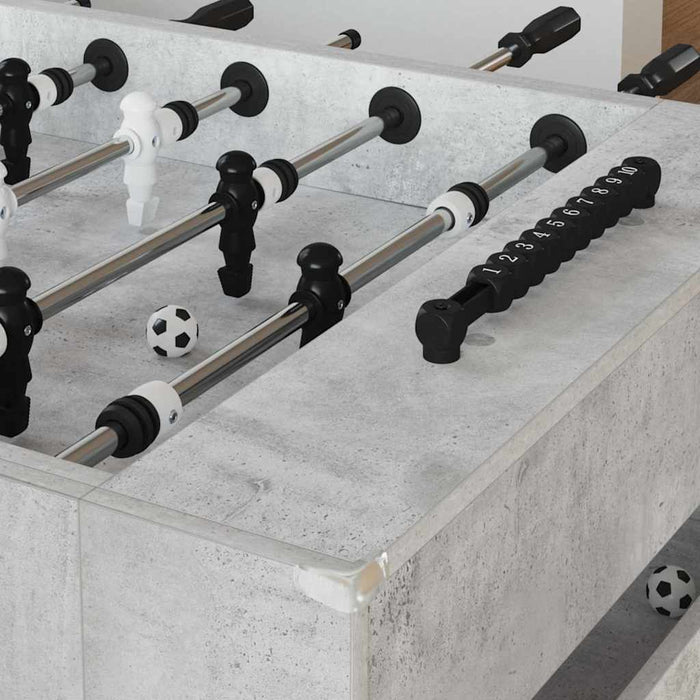 Mază de Fotbal 2 pcs Gri din beton 146,5 x 74 x 85 cm - WALTI WALTI