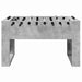 Mază de Fotbal 2 pcs Gri din beton 146,5 x 74 x 85 cm - WALTI WALTI