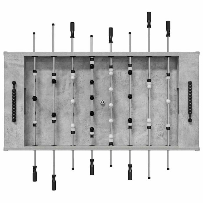 Mază de Fotbal 2 pcs Gri din beton 146,5 x 74 x 85 cm - WALTI WALTI