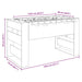 Mază de Fotbal 2 pcs Stejar fumuriu 146,5 x 74 x 85 cm - WALTI WALTI